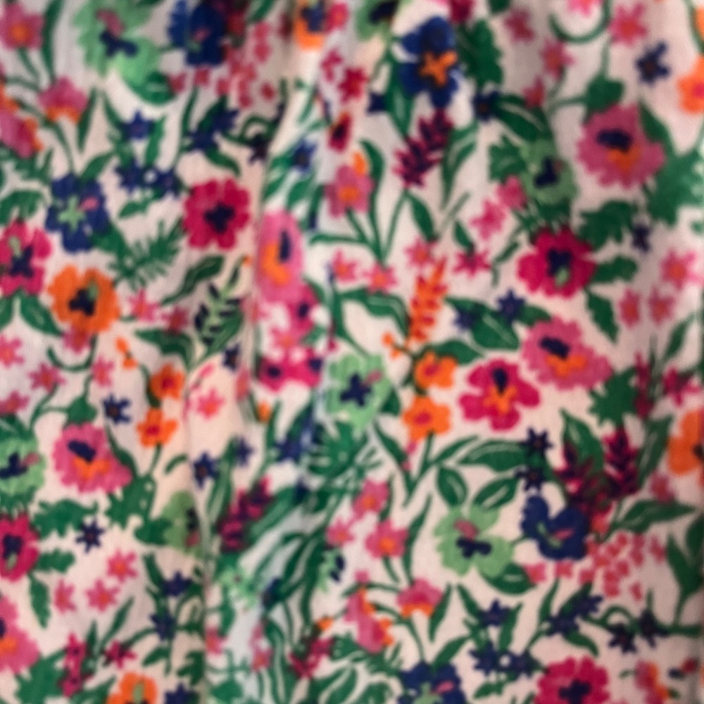 J Crew Factory Girls Floral Pom Pom Shorts (8) - Picture 6 of 6